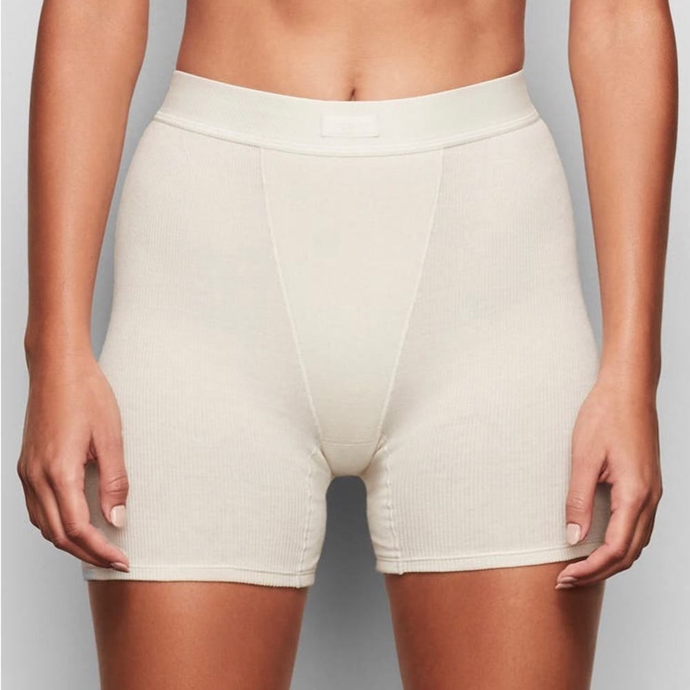 NWT Skims Cotton Rib Boxers